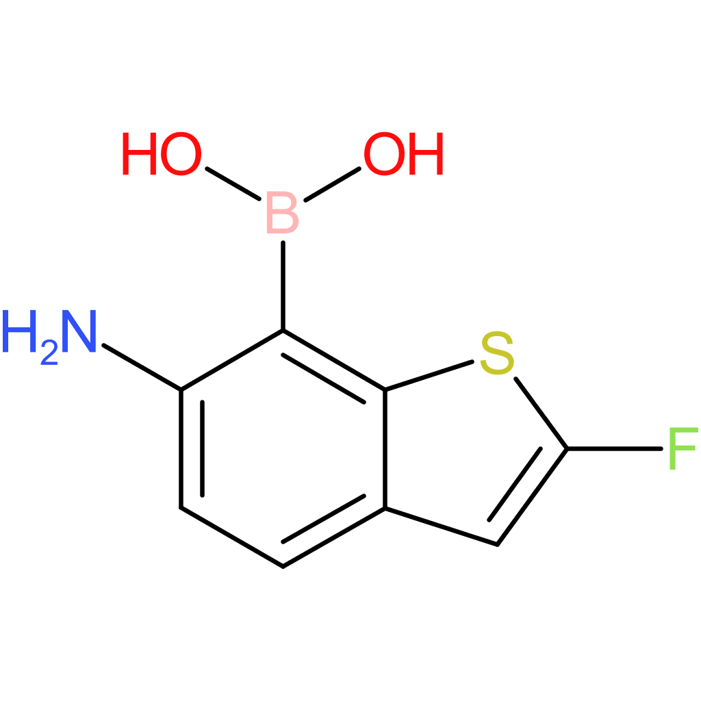 6-amino-2-fluorobenzothiophene-7-boronic acid