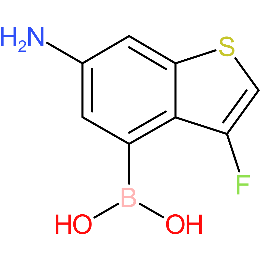 6-amino-3-fluorobenzothiophene-4-boronic acid