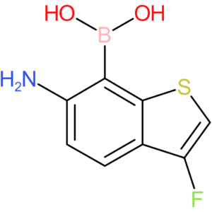 (6-amino-3-fluoro-1-benzothiophen-7-yl)boronic acid