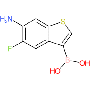 (6-amino-5-fluoro-1-benzothiophen-3-yl)boronic acid
