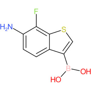 6-amino-7-fluorobenzothiophene-3-boronic acid