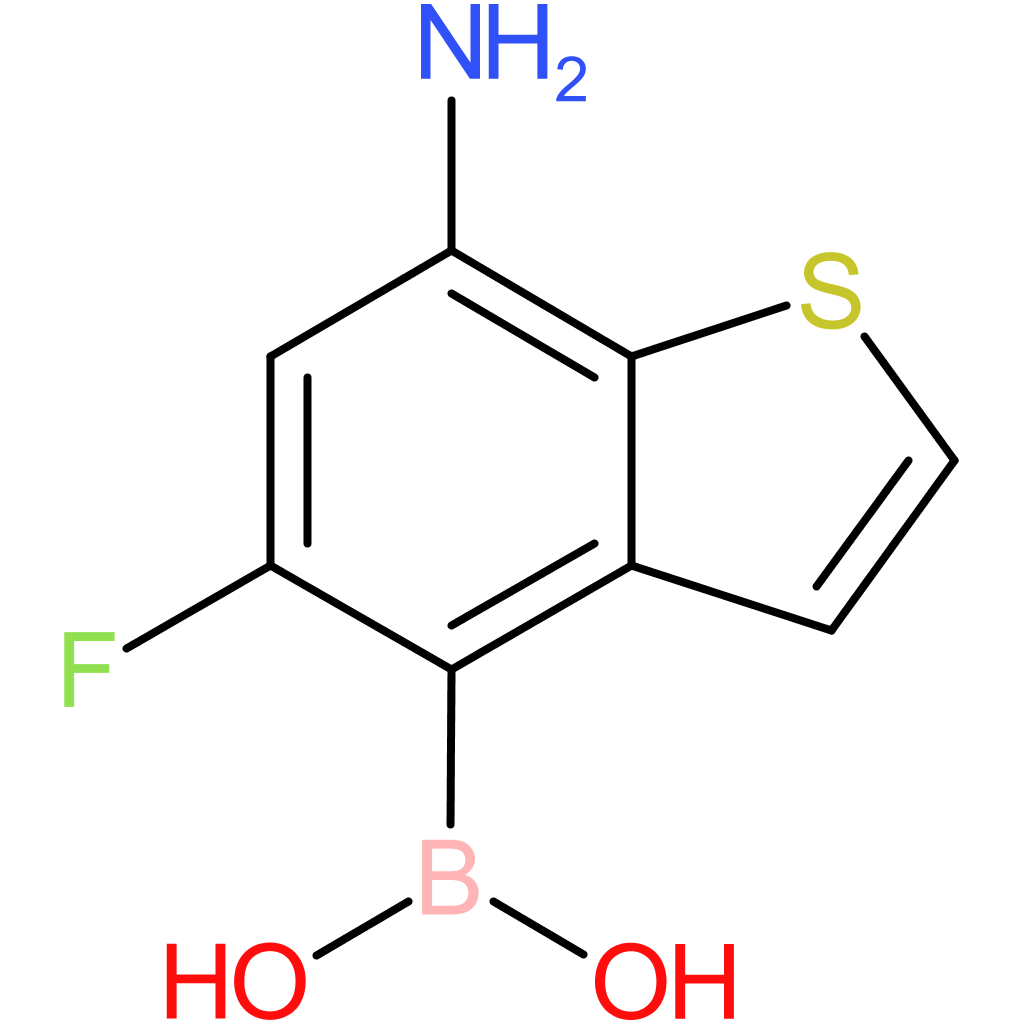 7-amino-5-fluorobenzothiophene-4-boronic acid