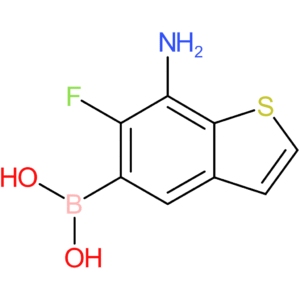 7-amino-6-fluorobenzothiophene-5-boronic acid