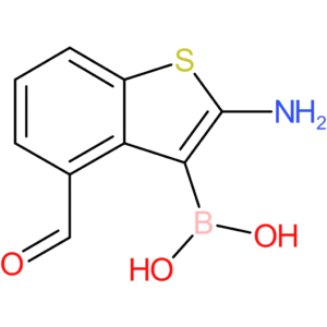 2-amino-4-formylbenzothiophene-3-boronic acid