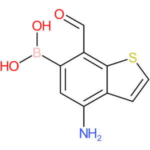 4-amino-7-formylbenzothiophene-6-boronic acid