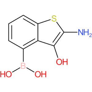 2-amino-3-hydroxybenzothiophene-4-boronic acid