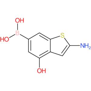 (2-amino-4-hydroxy-1-benzothiophen-6-yl)boronic acid
