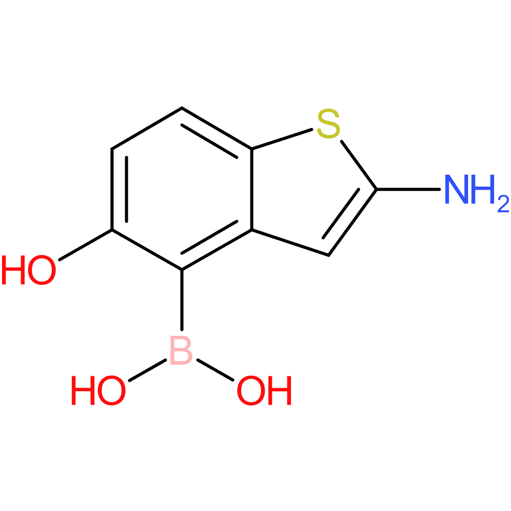 (2-amino-5-hydroxy-1-benzothiophen-4-yl)boronic acid