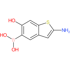 (2-amino-6-hydroxy-1-benzothiophen-5-yl)boronic acid