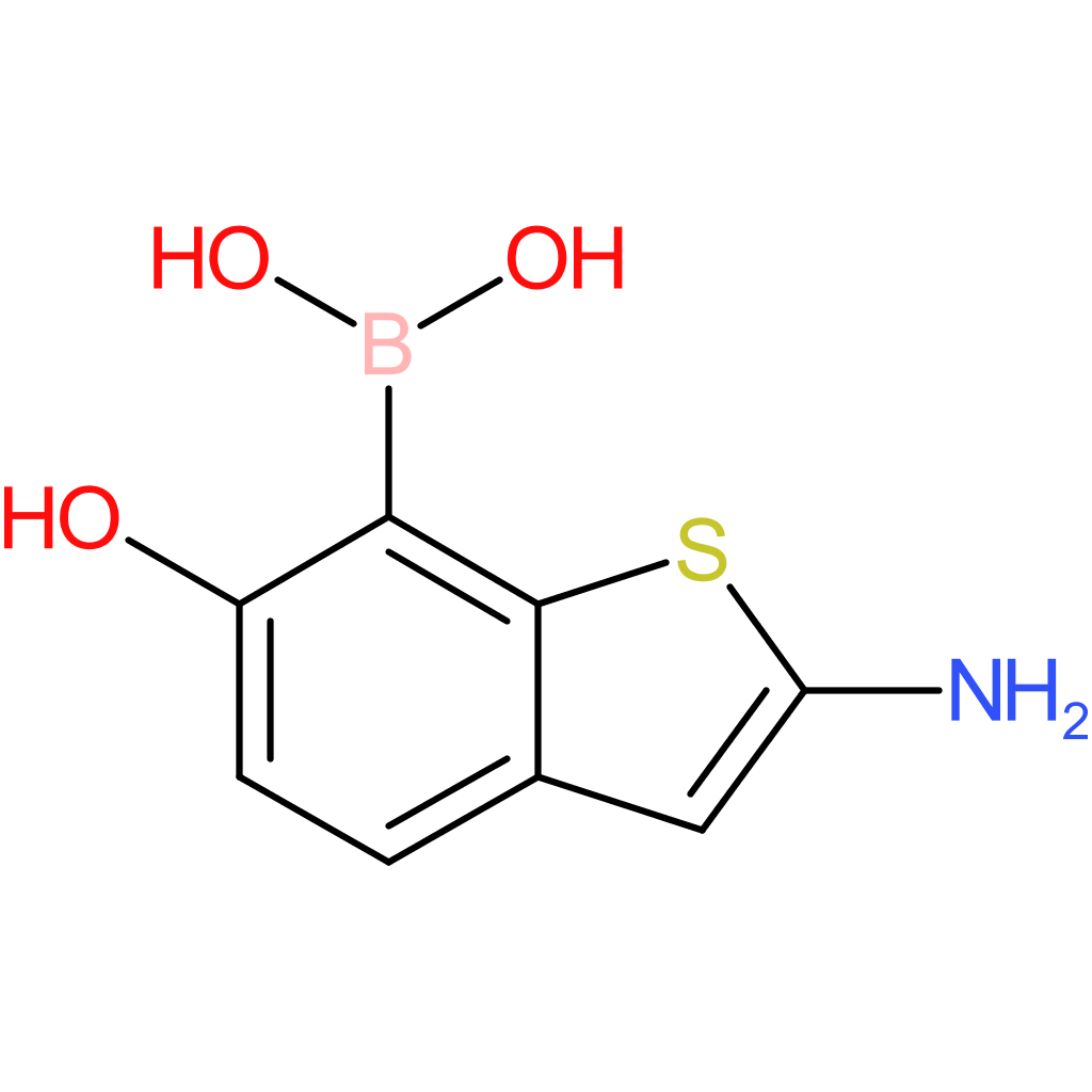 (2-amino-6-hydroxy-1-benzothiophen-7-yl)boronic acid