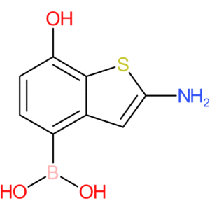 (2-amino-7-hydroxy-1-benzothiophen-4-yl)boronic acid
