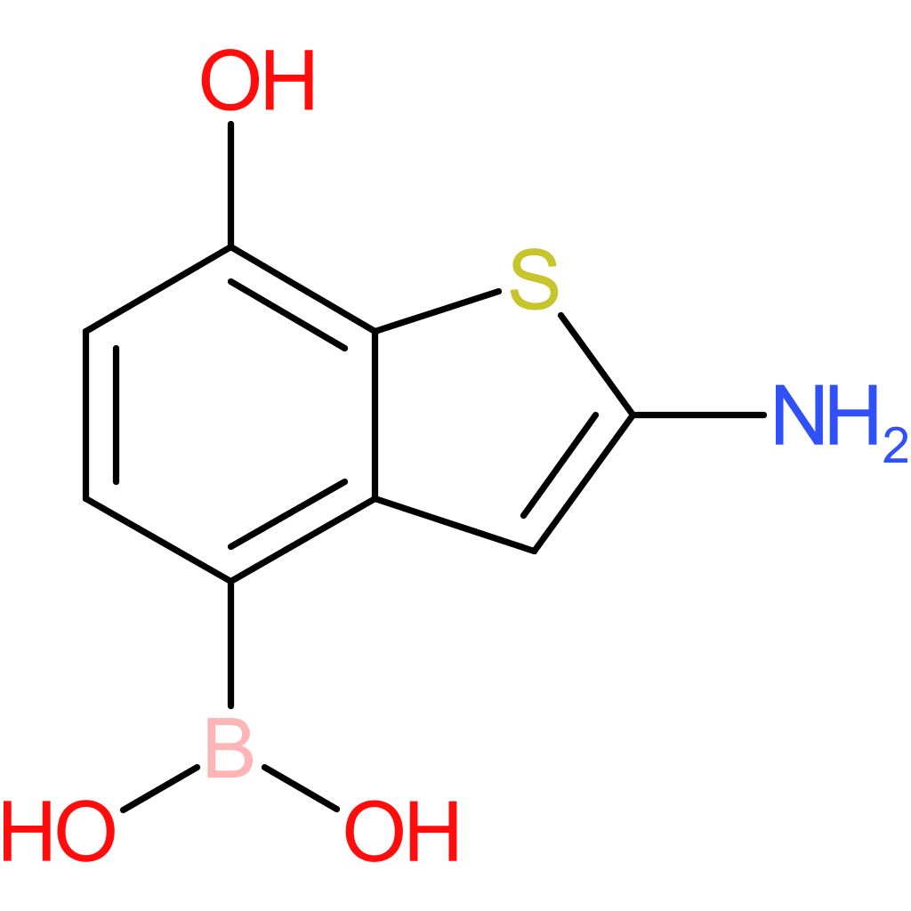 (2-amino-7-hydroxy-1-benzothiophen-4-yl)boronic acid