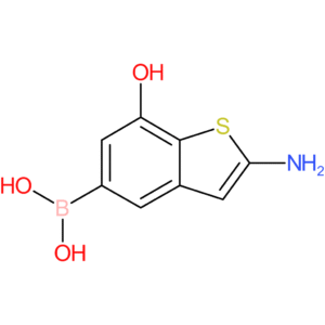 (2-amino-7-hydroxy-1-benzothiophen-5-yl)boronic acid