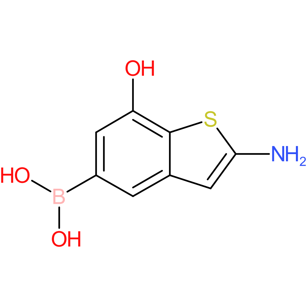 (2-amino-7-hydroxy-1-benzothiophen-5-yl)boronic acid