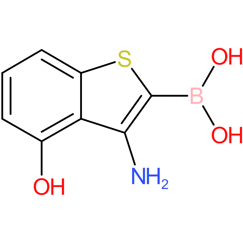(3-amino-4-hydroxy-1-benzothiophen-2-yl)boronic acid
