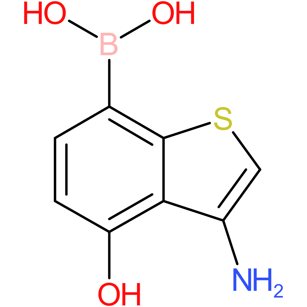 (3-amino-4-hydroxy-1-benzothiophen-7-yl)boronic acid