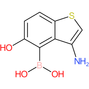(3-amino-5-hydroxy-1-benzothiophen-4-yl)boronic acid
