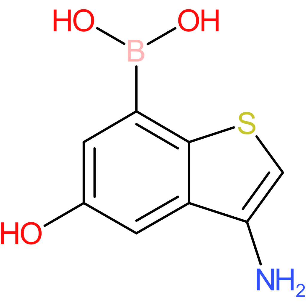 (3-amino-5-hydroxy-1-benzothiophen-7-yl)boronic acid