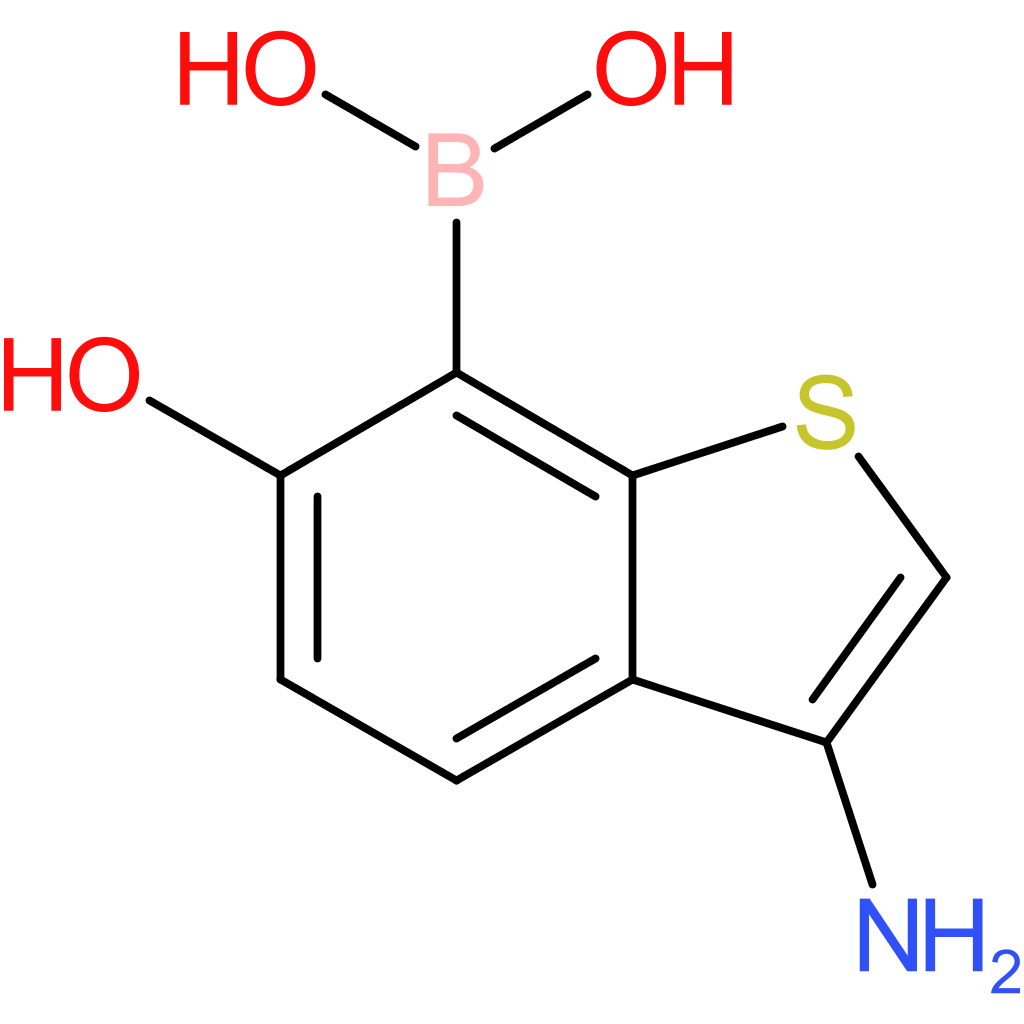 3-amino-6-hydroxybenzothiophene-7-boronic acid