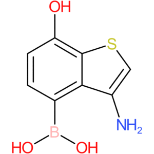 (3-amino-7-hydroxy-1-benzothiophen-4-yl)boronic acid