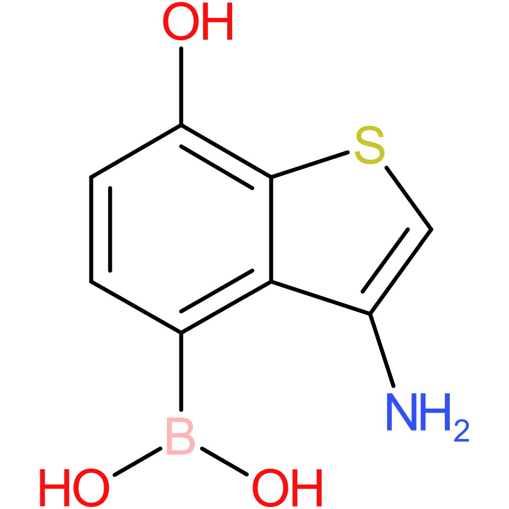 (3-amino-7-hydroxy-1-benzothiophen-4-yl)boronic acid