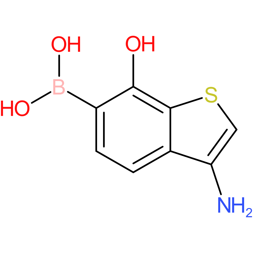 (3-amino-7-hydroxy-1-benzothiophen-6-yl)boronic acid