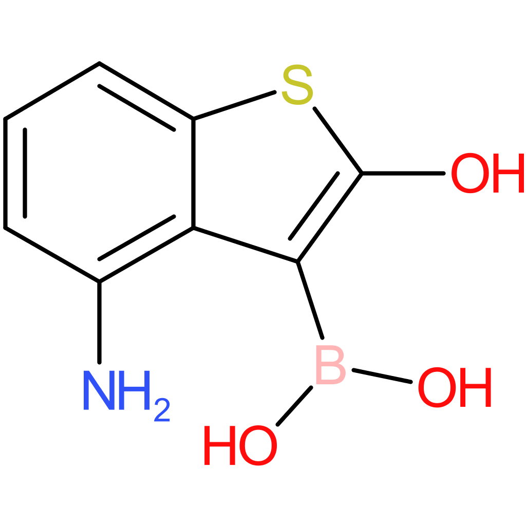4-amino-2-hydroxybenzothiophene-3-boronic acid