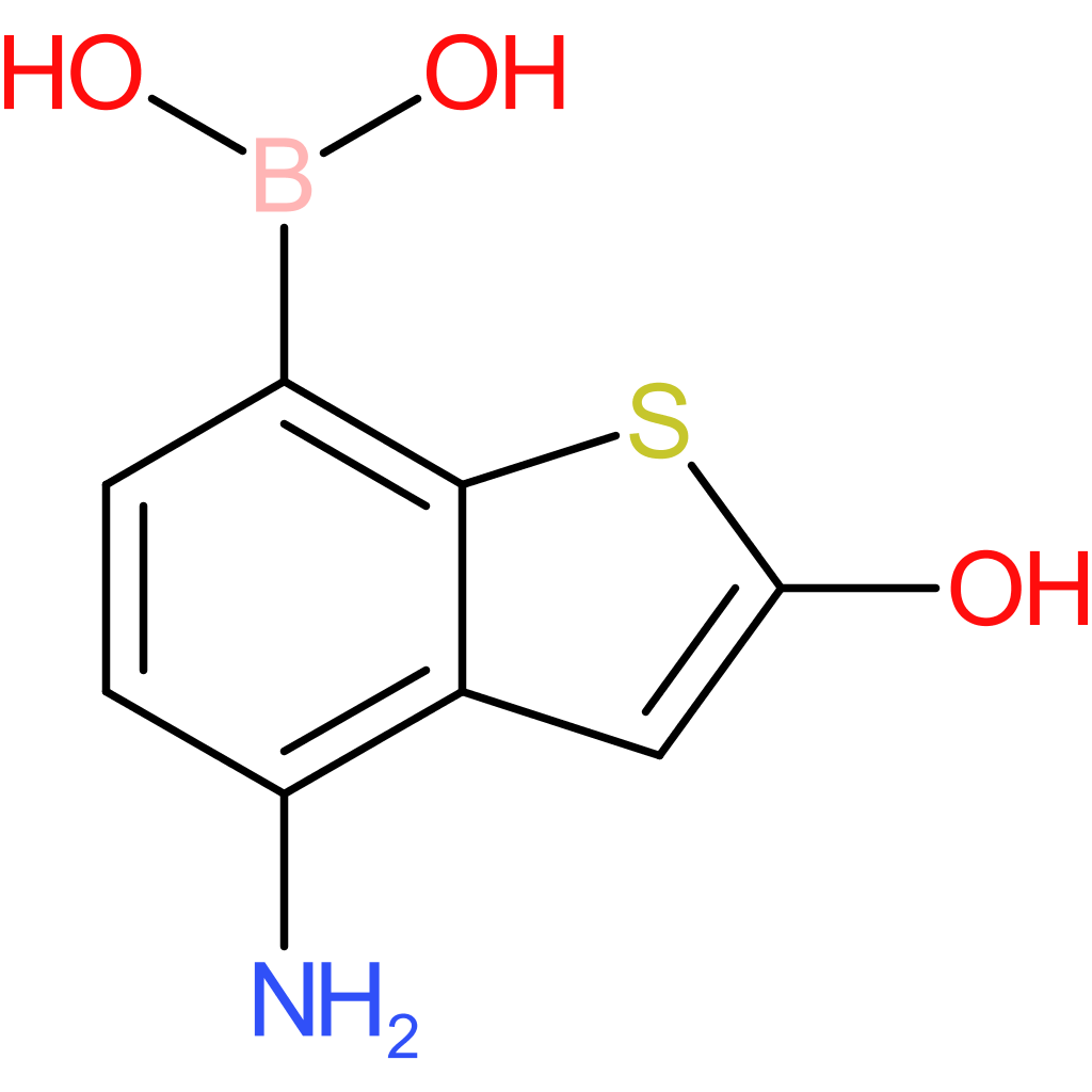 4-amino-2-hydroxybenzothiophene-7-boronic acid