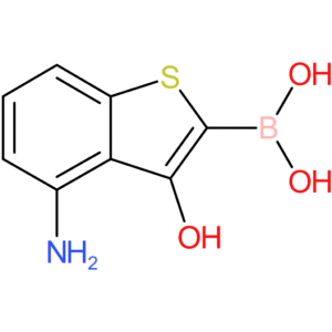 4-amino-3-hydroxybenzothiophene-2-boronic acid