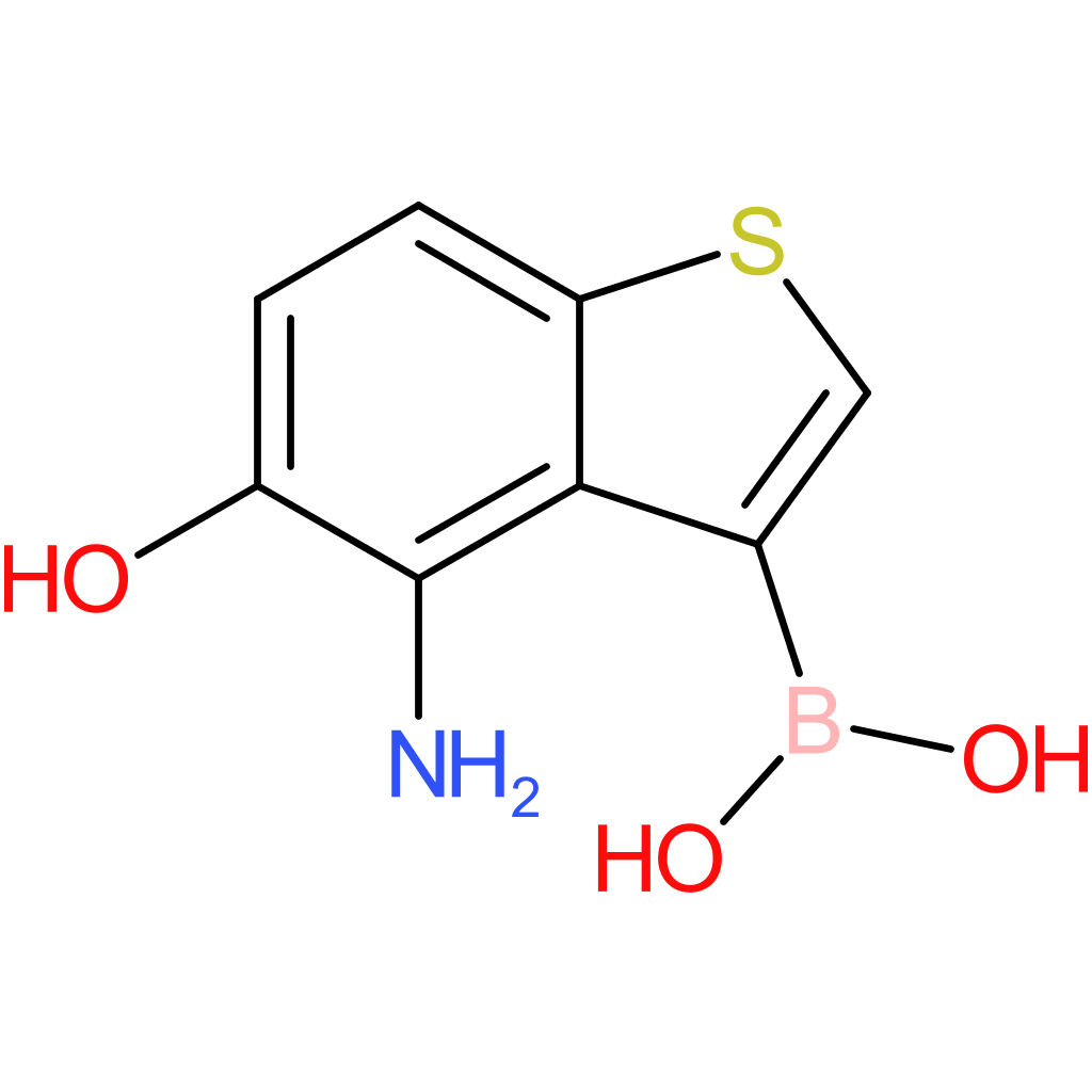 4-amino-5-hydroxybenzothiophene-3-boronic acid