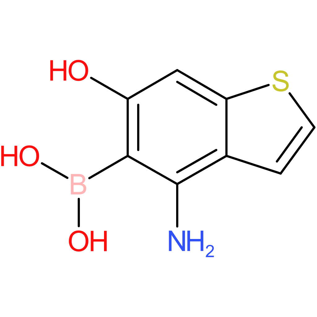 (4-amino-6-hydroxy-1-benzothiophen-5-yl)boronic acid