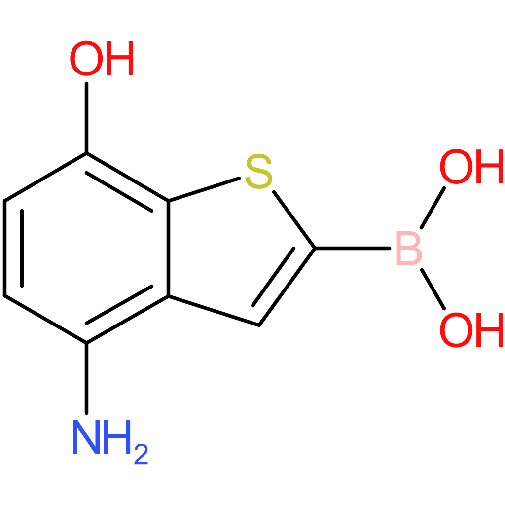 4-amino-7-hydroxybenzothiophene-2-boronic acid