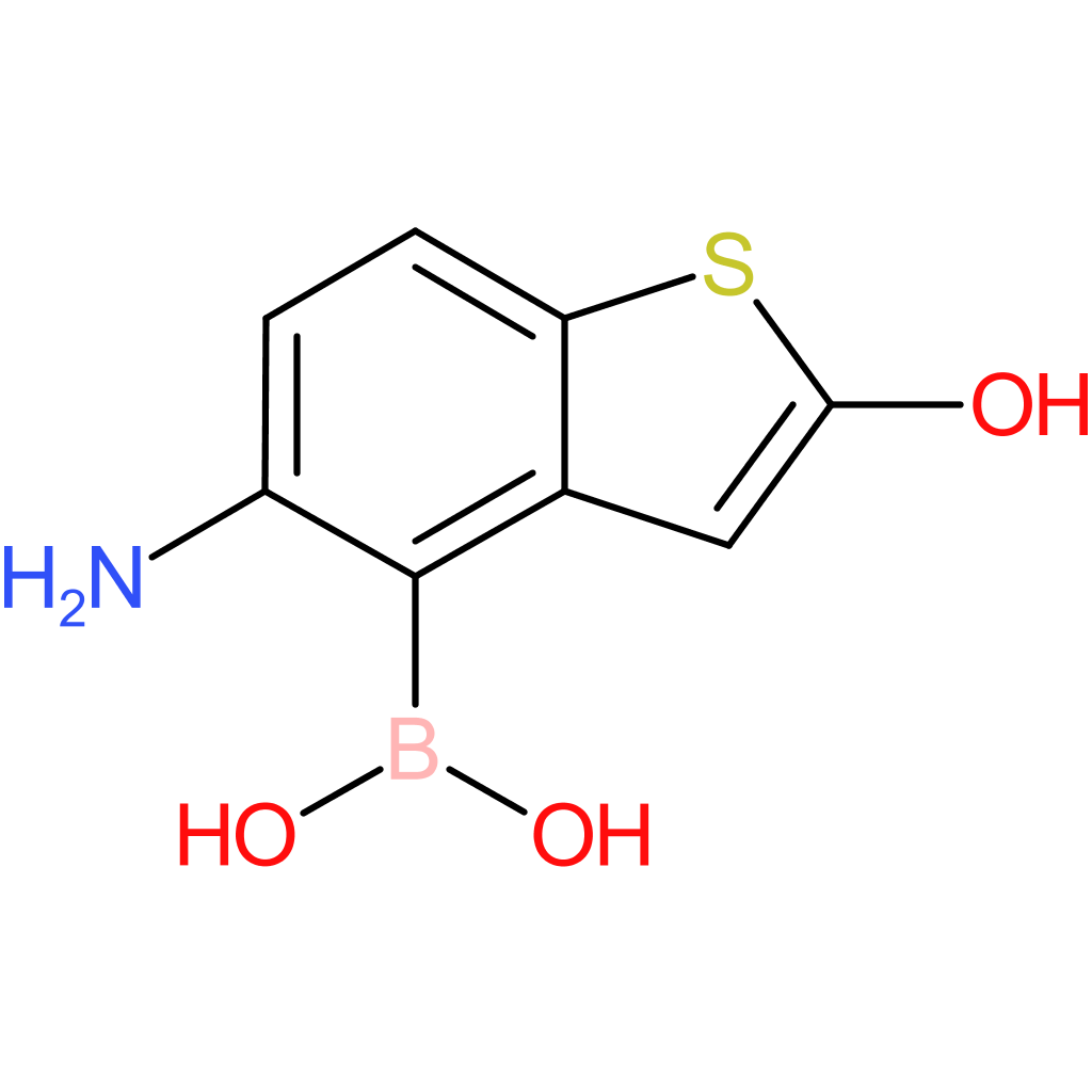 (5-amino-2-hydroxy-1-benzothiophen-4-yl)boronic acid