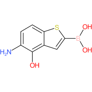 (5-amino-4-hydroxy-1-benzothiophen-2-yl)boronic acid