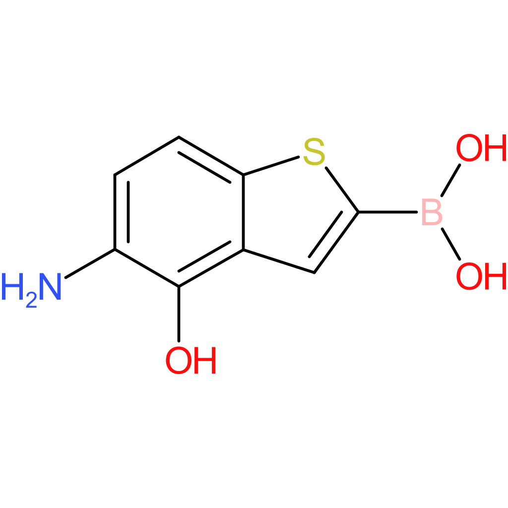 (5-amino-4-hydroxy-1-benzothiophen-2-yl)boronic acid