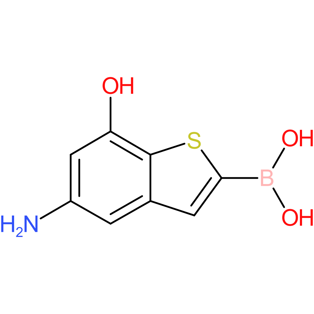 (5-amino-7-hydroxy-1-benzothiophen-2-yl)boronic acid