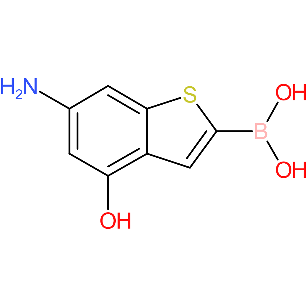 (6-amino-4-hydroxy-1-benzothiophen-2-yl)boronic acid