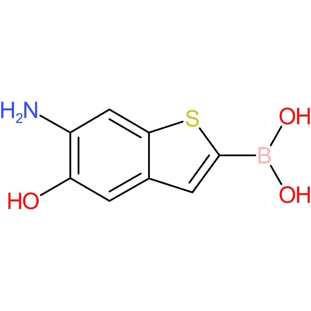 (6-amino-5-hydroxy-1-benzothiophen-2-yl)boronic acid
