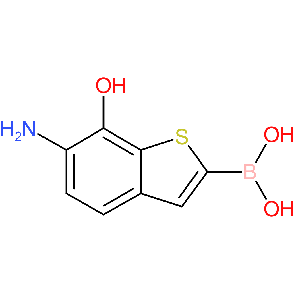 6-amino-7-hydroxybenzothiophene-2-boronic acid