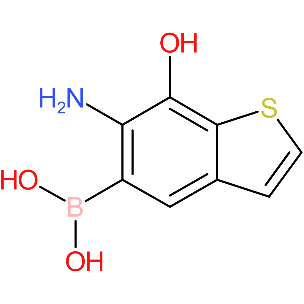 6-amino-7-hydroxybenzothiophene-5-boronic acid