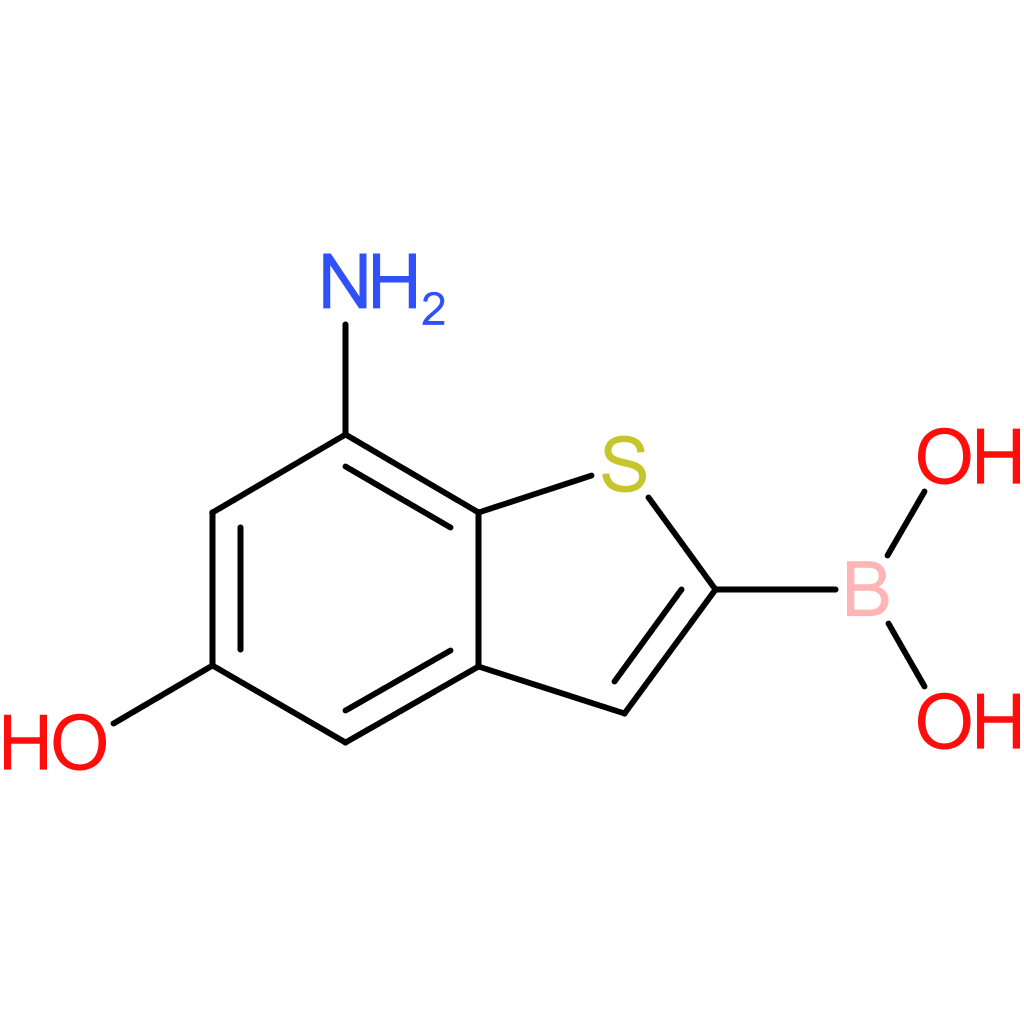 (7-amino-5-hydroxy-1-benzothiophen-2-yl)boronic acid