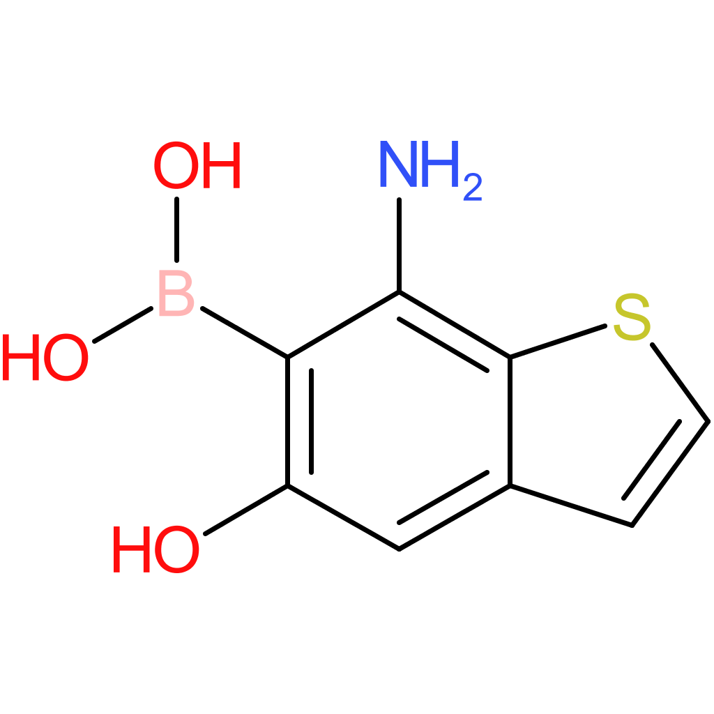 (7-amino-5-hydroxy-1-benzothiophen-6-yl)boronic acid