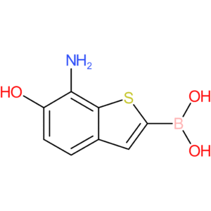 (7-amino-6-hydroxy-1-benzothiophen-2-yl)boronic acid