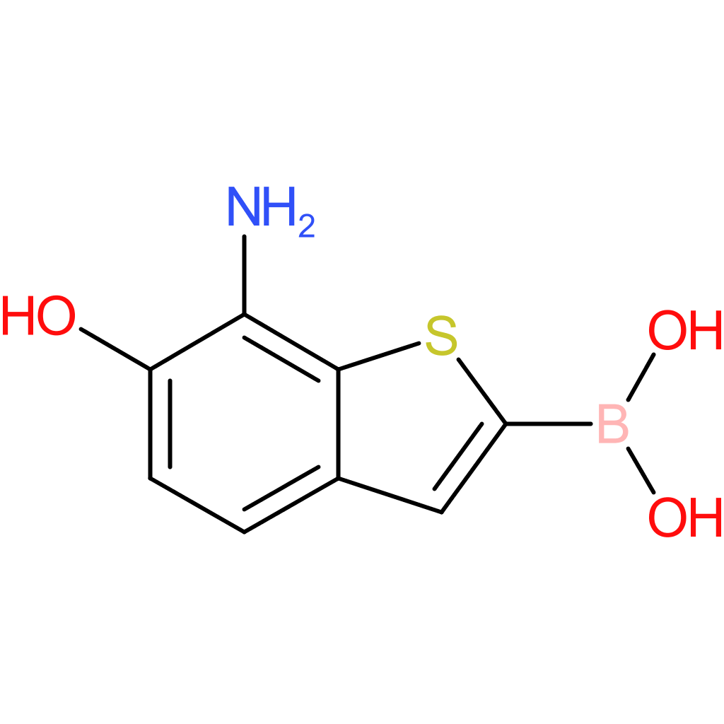 (7-amino-6-hydroxy-1-benzothiophen-2-yl)boronic acid