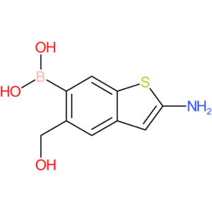 2-amino-5-(hydroxymethyl)benzothiophene-6-boronic acid