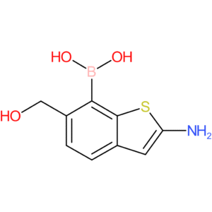 2-amino-6-(hydroxymethyl)benzothiophene-7-boronic acid