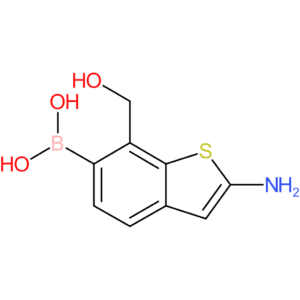2-amino-7-(hydroxymethyl)benzothiophene-6-boronic acid