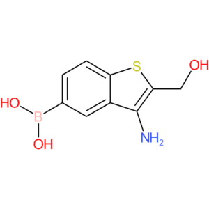3-amino-2-(hydroxymethyl)benzothiophene-5-boronic acid
