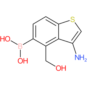 3-amino-4-(hydroxymethyl)benzothiophene-5-boronic acid