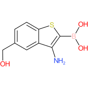 3-amino-5-(hydroxymethyl)benzothiophene-2-boronic acid